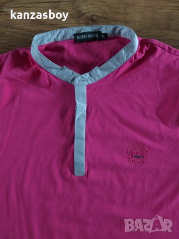 antony morato - страхотна мъжка тениска КАТО НОВА, снимка 2 - Тениски - 37104957