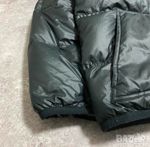 NIKE Двустранно пухено яке черно, карирано, дебело, , размер М, снимка 5 - Якета - 52417618