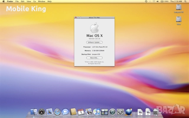 Apple PowerBook G4 A1107 – 17" / 2GB RAM / Класически професионален Mac, снимка 12 - Лаптопи за дома - 52824162