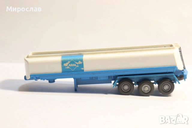 WIKING H0 1/87 РЕМАРКЕ ЦИСТЕРНА ARAL КАМИОН МОДЕЛ ТИР
