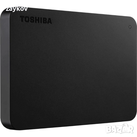 Преносим външен твърд диск Toshiba 2TB Canvio Basics, USB 3.2. Gen 1, черен, снимка 1