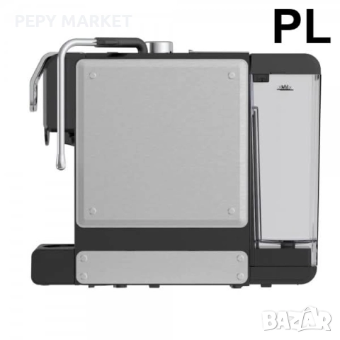 Кафемашина 8 в1 Oliver Voltz OV51171N8M, 19бара, 1450W, Черна  Описание:  Подвижен прозрачен резерво, снимка 4 - Кафемашини - 51644192