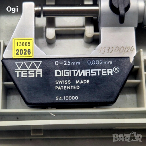 Микрометър TESA , снимка 5 - Шублери - 53376260