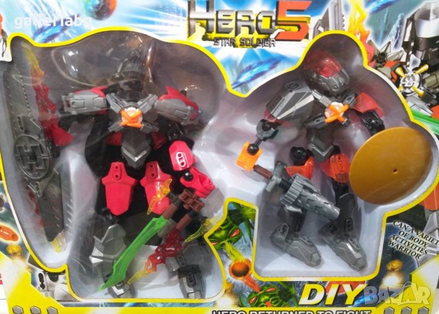 Комплект конструктори роботи HERO FACTORY - Bionicle
