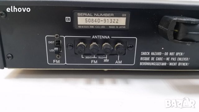 Стерео тунер Akai AT-K02, снимка 2 - Ресийвъри, усилватели, смесителни пултове - 27129417