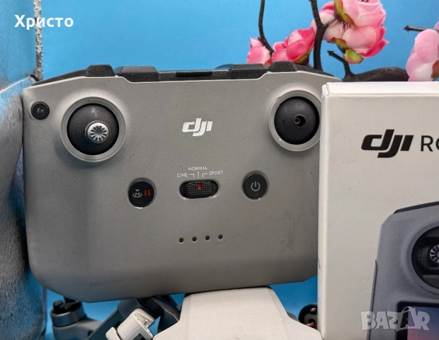DJI комплект: Mini 2 (за части/ремонт) + DJI RC 2 (перфектен, но заключен) + дистанционно, снимка 4 - Дронове и аксесоари - 53056275