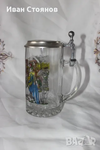 Лот от 4 ретро халби за бира, снимка 5 - Чаши - 49234607