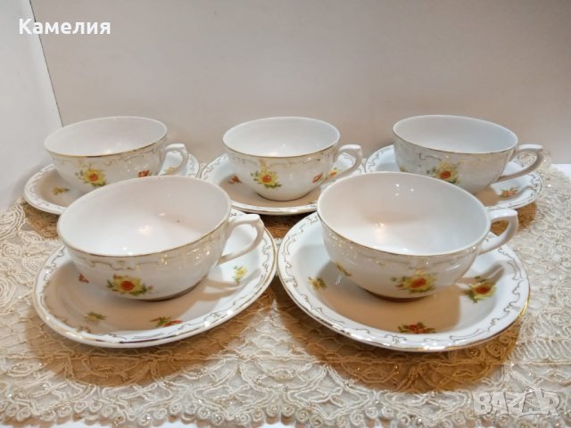 Руски порцелан , снимка 2 - Чаши - 43583343