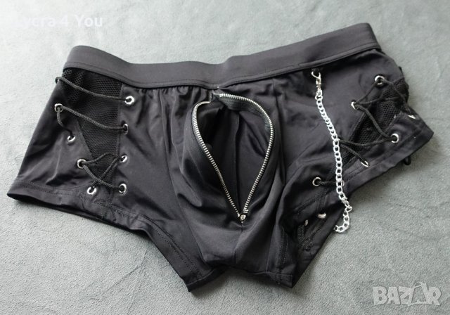 SvenJoyment Chain Pants мъжки полубоксер с верижка странично, снимка 3 - Бельо - 40352798