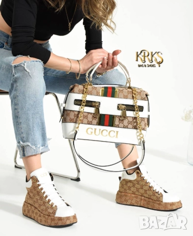 дамски маратонки GUCCI, снимка 7 - Маратонки - 51455552