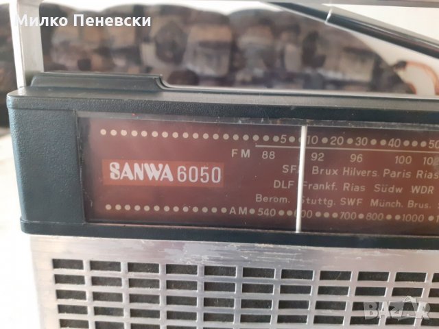 SANWA-6050 VINTAGE RADIO MADE IN JAPAN, снимка 2 - Радиокасетофони, транзистори - 33162934