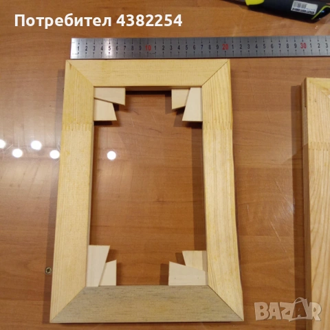26 броя Дървени подрамки за картини или канава, снимка 12 - Други - 53508420
