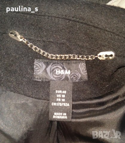 Палто "Н&М"® от вълна и Кашмир / голям размер , снимка 8 - Палта, манта - 16237973