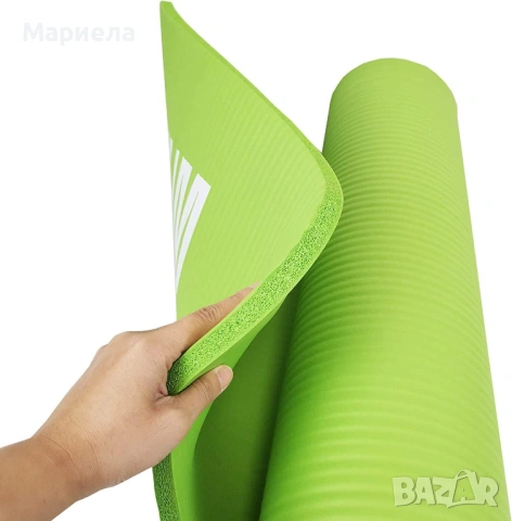 Висококачествена постелка за фитнес и пилатес "WFX" / 190х100х1см., снимка 4 - Други спортове - 53533469