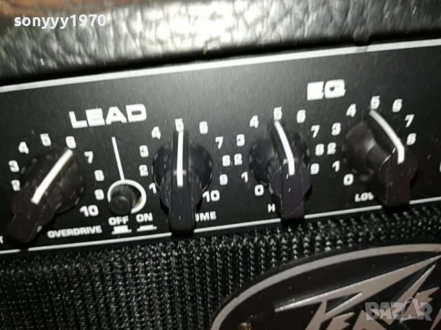 PEAVEY GUITAR AMPLIFIER-ВНОС GERMANY 1302231922, снимка 4 - Ресийвъри, усилватели, смесителни пултове - 39663683
