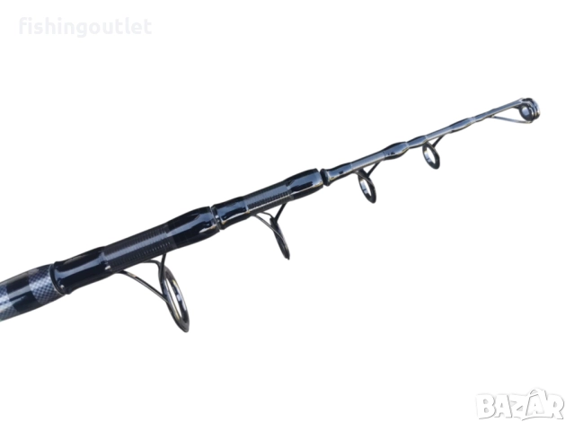 Два карбонови телекарпа 3.60мт + макари VC8000 13 лагера и корда. Нови, снимка 6 - Въдици - 51789625