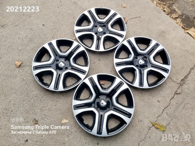 4 броя Оригинални тасове за Dacia Sandero 16, снимка 4 - Аксесоари и консумативи - 47903332