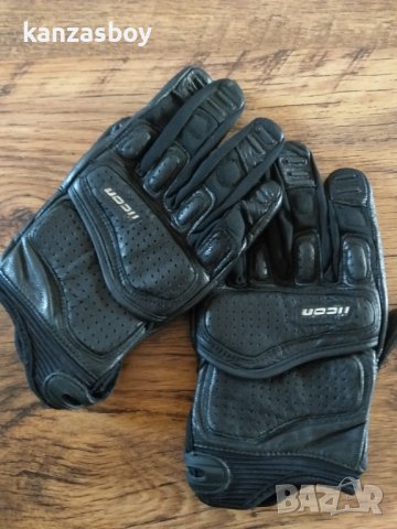 Icon Superduty 2 Gloves - мото кожени ръкавици, снимка 3 - Ръкавици - 43384087