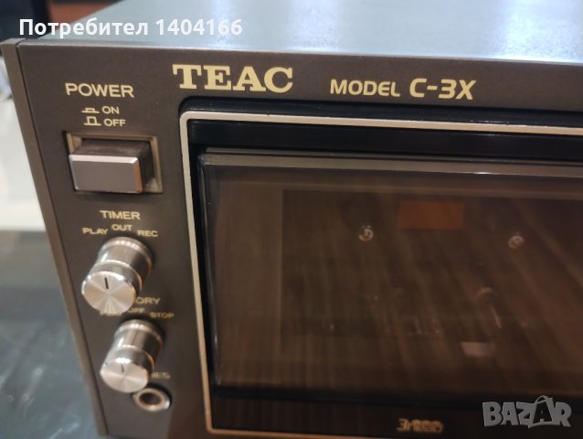 Касетен дек TEAC-C 3-Х , снимка 12 - Декове - 43349773