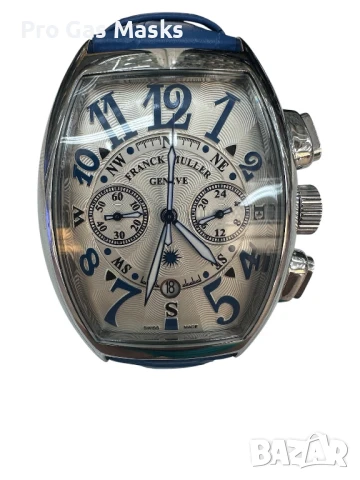 Часовник Franck Muller Geneva НОВО Stainless Steel само за 200 лв с дървена кутия