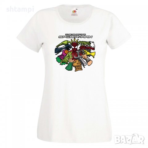 Дамска тениска Spiderman 013 Игра,Изненада,Подарък,Празник,Повод, снимка 5 - Тениски - 37282473