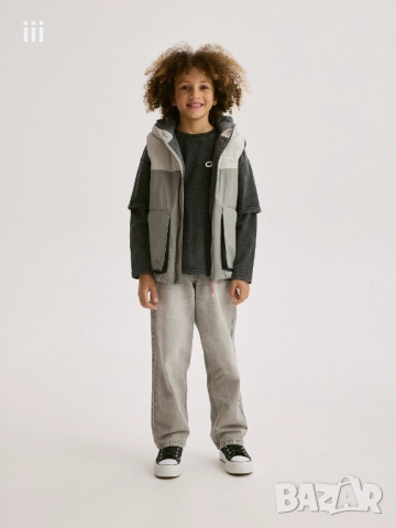 Нов елек с качулка - размер 158/164см - яке за момче - RESERVED, снимка 2 - Детски якета и елеци - 51826692