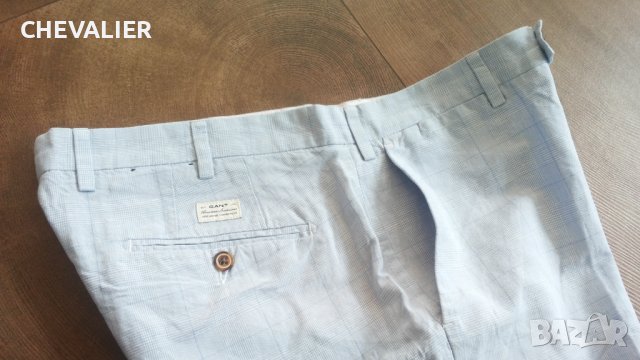 GANT Shorts Mens 50% Coton 50% Lin Размер W35 / L къси панталони 50% Памук 50% Лен 16-59, снимка 8 - Къси панталони - 43543676