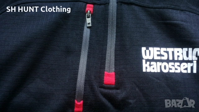 WURTH MODYF M456102002 Fleece Sweater Stretch размер M работна горница W4-448, снимка 10 - Суичъри - 52075887