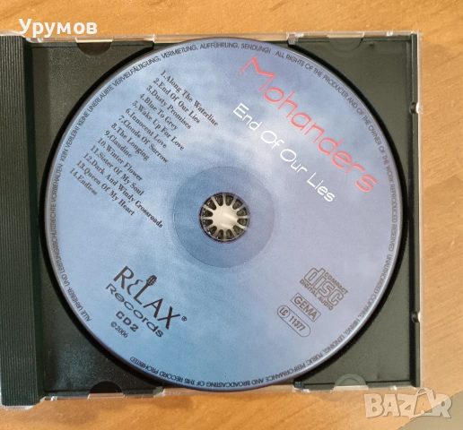 CD Mohanders – End Of Our Lies, снимка 3 - CD дискове - 53308092