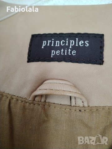 Principles leather Jacket L, снимка 2 - Сака - 44064891