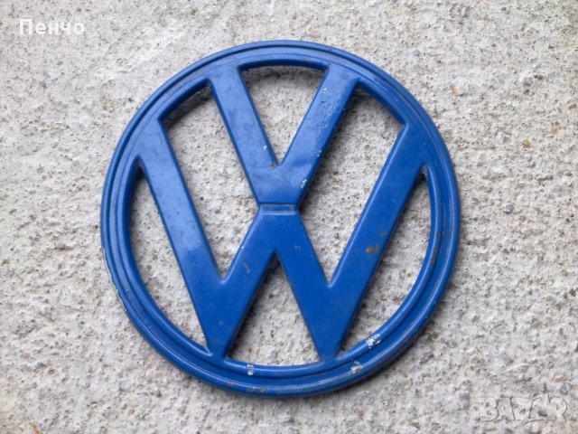 стара авто емблема за Volkswagen Т1/Фолксваген Т1 бус/ - ретро, снимка 3 - Антикварни и старинни предмети - 28030920