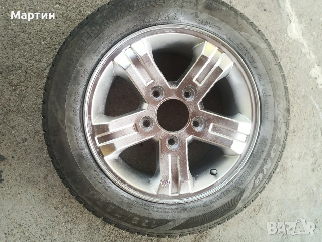 Джанта - оригинална 16 цола + гума,която става за резервна за Киа Соренто , снимка 6 - Гуми и джанти - 53113762