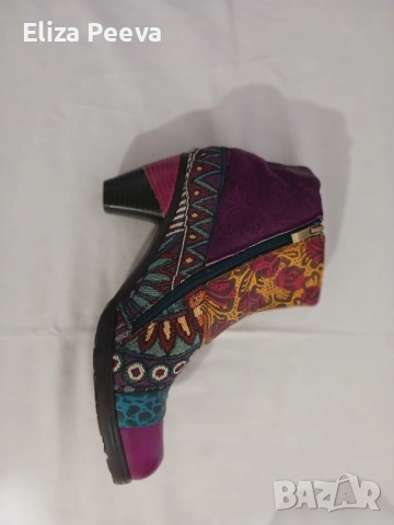 Боти дамски, снимка 5 - Дамски обувки на ток - 52146358