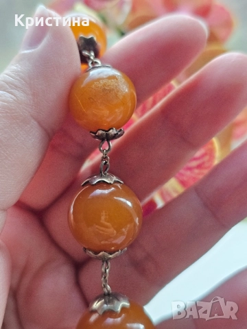 Антикварно руско (СССР) сребърно колие, снимка 5 - Колиета, медальони, синджири - 52351440