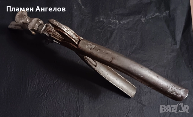 Стари клещи (ножици) за чапраз. , снимка 4 - Клещи - 52924482