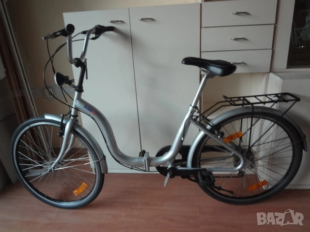 Сгъваем немски велосипед 26 инча с ниска рамка и скорости, снимка 3 - Велосипеди - 53525890