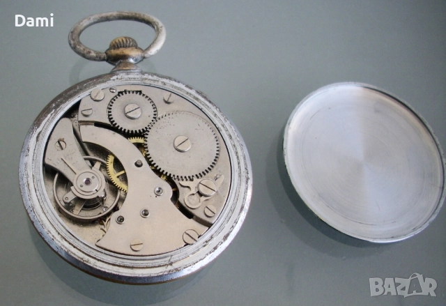 Джобен часовник Umf Ruhla Saturn, снимка 5 - Антикварни и старинни предмети - 52861699