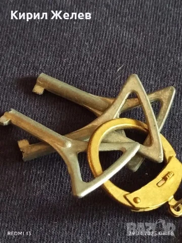 Много рядък уникат ключодържател БЪЛГАРСКИ ДЪРЖАВНИ ЖЕЛЕЗНИЦИ 44298, снимка 7 - Колекции - 50077039