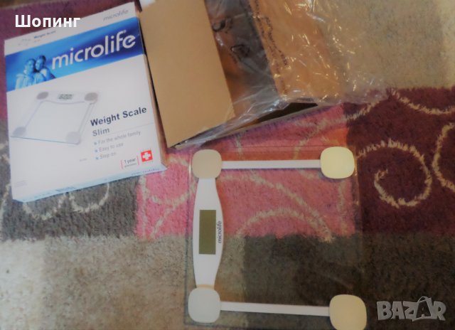 НОВО! Електронен кантар Microlife (до 150 кг), снимка 2 - Други - 27868424