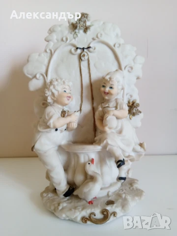 Статуетка от алабастър Маркирана, снимка 1