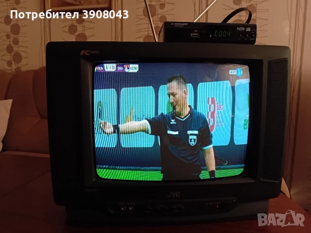 Телевизор JVC 14"+Декодер HD