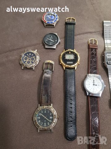 Лот мъжки маркови винтидж часовници, снимка 8 - Мъжки - 27393016