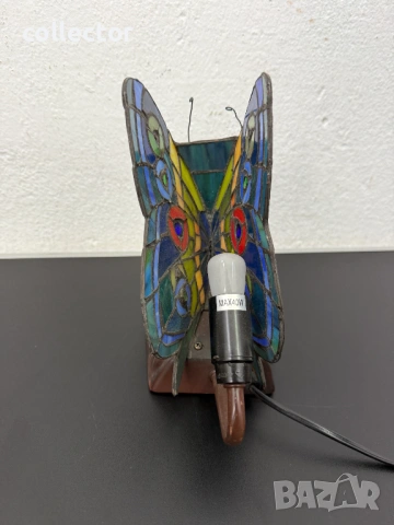 Нощна / настолна лампа тифани. №7816, снимка 6 - Антикварни и старинни предмети - 53042996