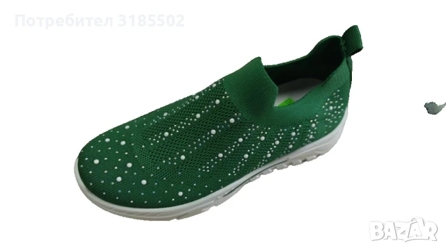 Леки дамски ластъчни мрежести маратонки без връзки, снимка 13 - Маратонки - 51195339