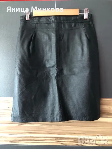 Дамска пола от естествена кожа