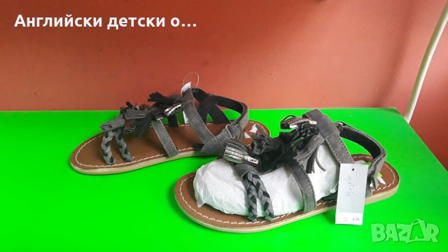 Английски детски сандали естествена кожа- NEXT , снимка 3 - Детски сандали и чехли - 28838008