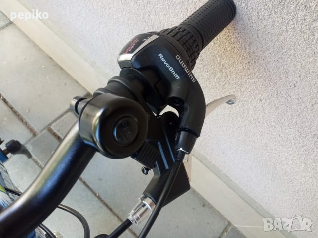 Продавам колела внос от Германия АЛУМИНИЕВ ДЕТСКИ ВЕЛОСИПЕД 20 ЦОЛА SHOCKBLAZE WARRIOR  ПРЕДЕН АМОРТ, снимка 13 - Велосипеди - 33164718