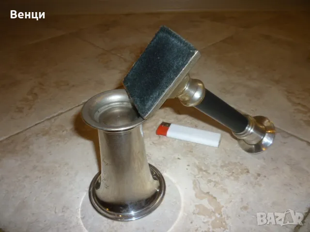 Месингови Чаша Свещник, снимка 8 - Антикварни и старинни предмети - 47505286