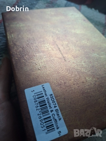 Мъжки портфейл DICE естествена кожа с ръкавели, снимка 6 - Портфейли, портмонета - 52918953