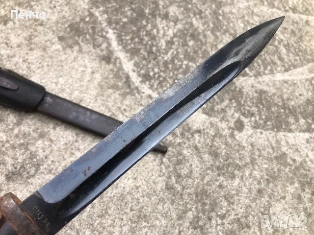 стар немски щик МАУЗЕР К98, снимка 12 - Антикварни и старинни предмети - 49460517